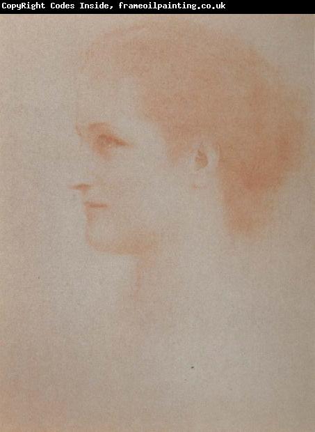 Fernand Khnopff Portrait of Countess Henri D Oultremont
